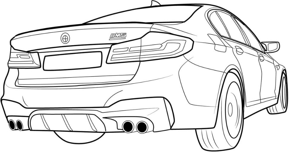 BMW kolorowanki
